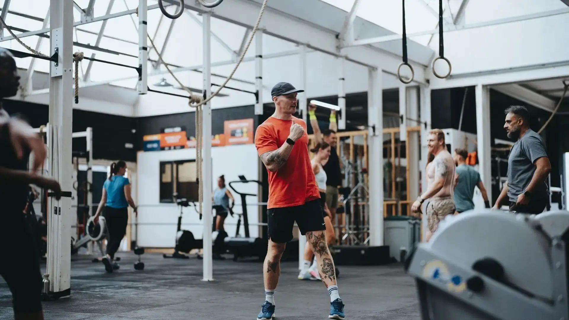 Group training session